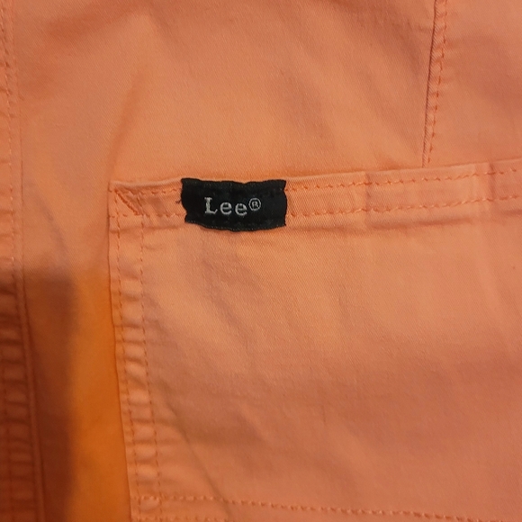 Lee Pastel Coral Skort with Front Pockets, And Beltloops - Picture 3 of 10